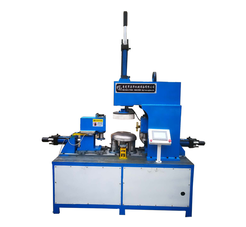 鋁封頭切邊縮口機